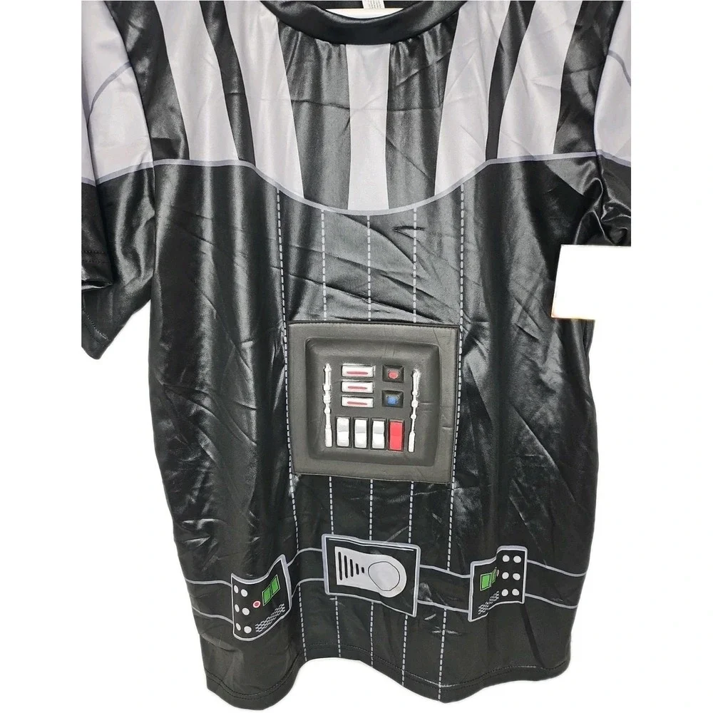 Star Wars 3D Chest Darth Vader Sith T-Shirt Halloween Costume‎ Child S/M NWT'S - Picture 3 of 8